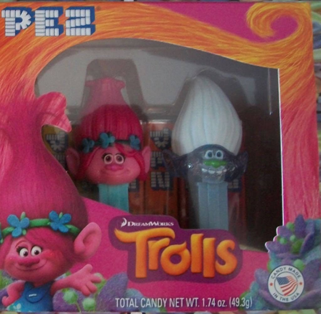 Guy Diamond Mini - Trolls pez collectible - Main Image 2