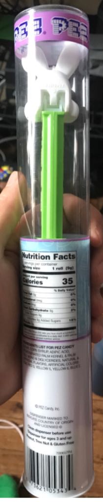 White Floppy Ear Bunny  - Easter pez collectible - Main Image 2