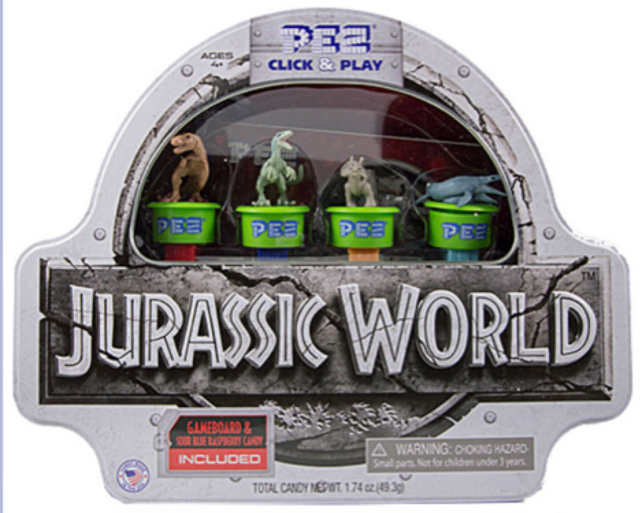 Blue the Raptor - Jurassic World: Click N Play pez collectible - Main Image 2