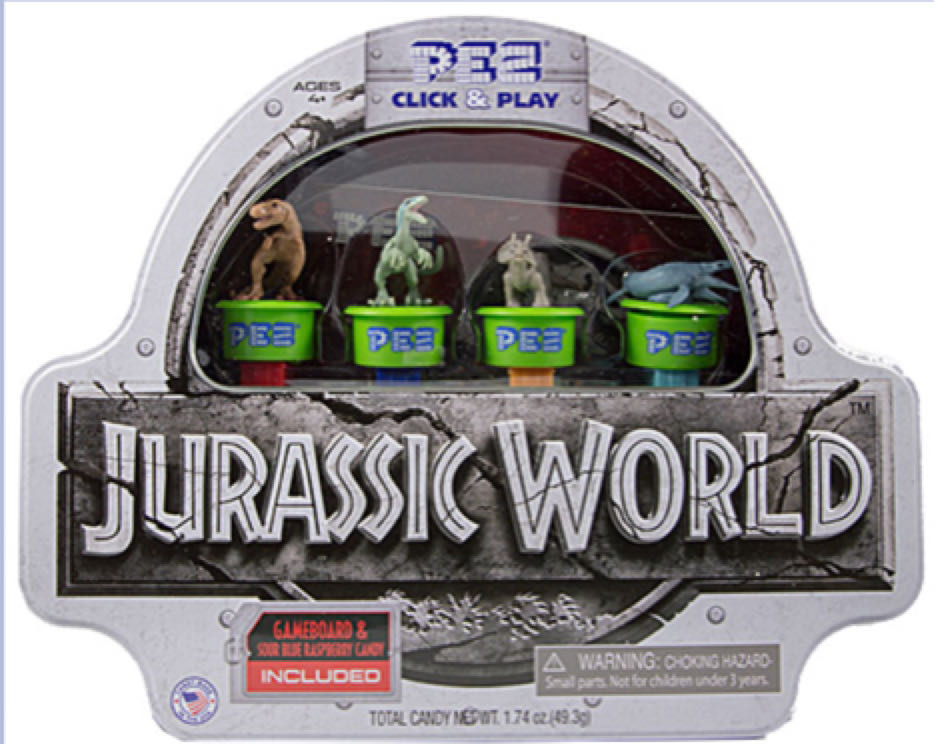 T-Rex - Jurassic World: Click N Play pez collectible - Main Image 2