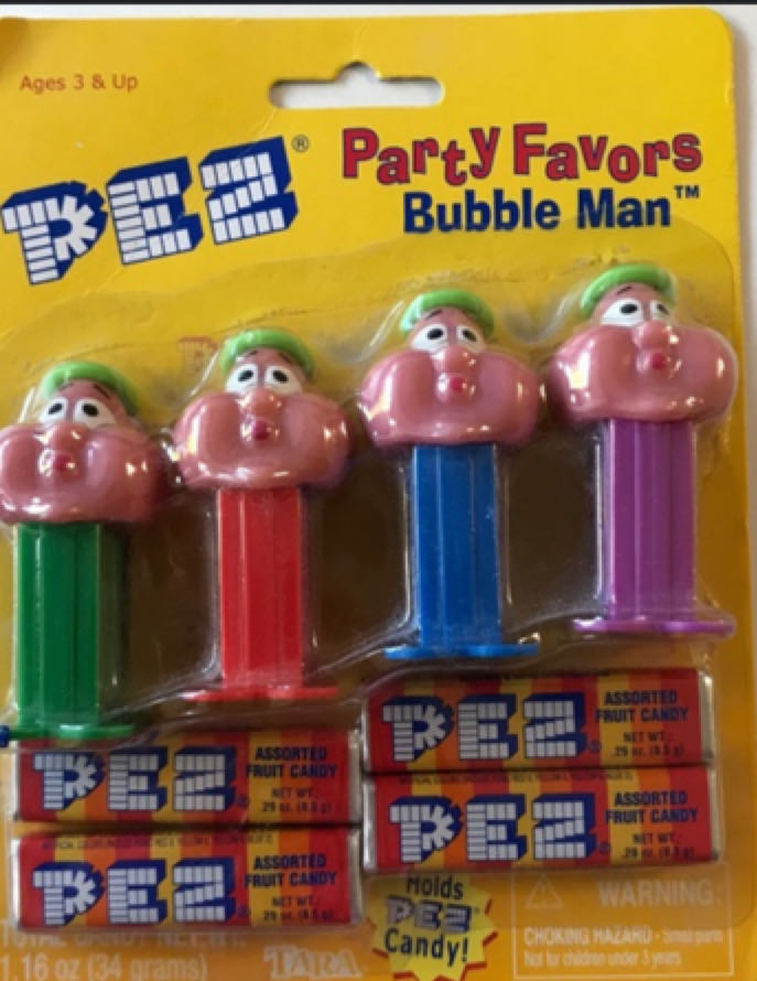 Bubbleman Red Stem Mini - BUBBLEMAN pez collectible - Main Image 2