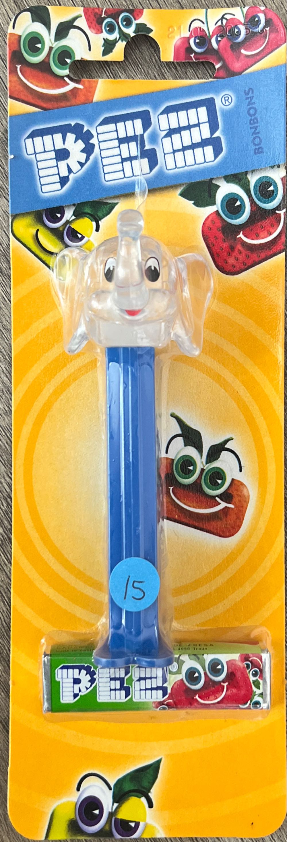 Super Mario - Toad, yellow stem