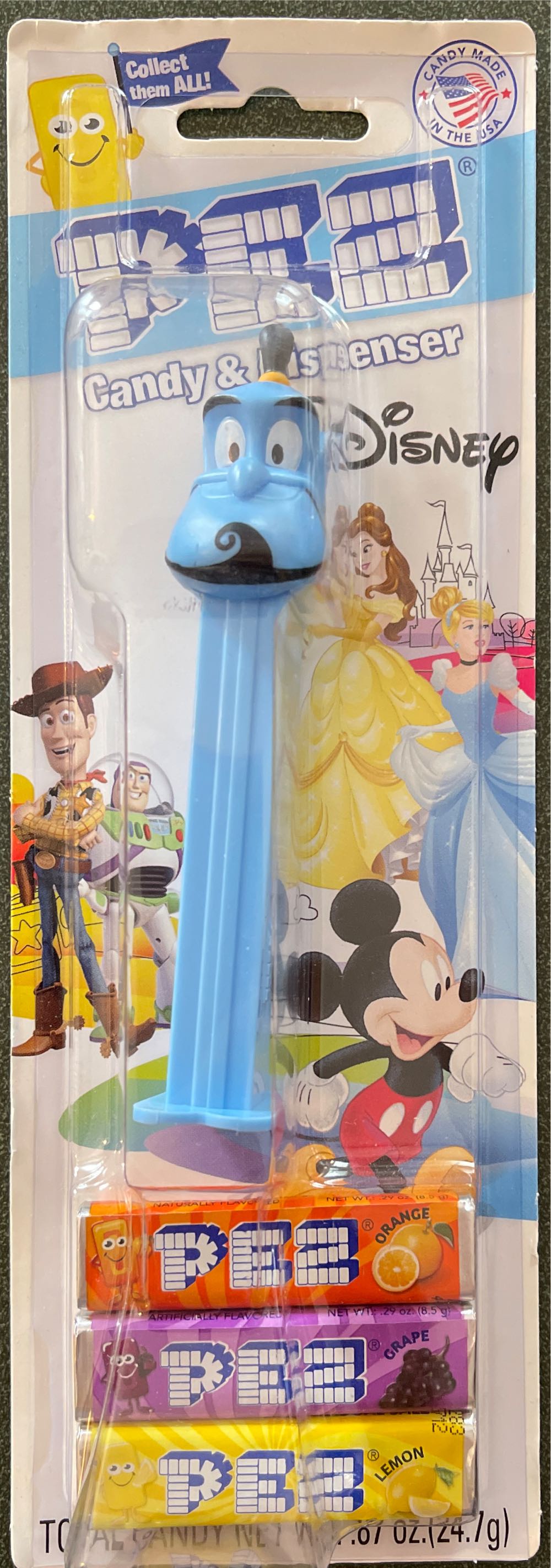 Genie - Disney - Aladdin pez collectible [Barcode 073621092754] - Main Image 2