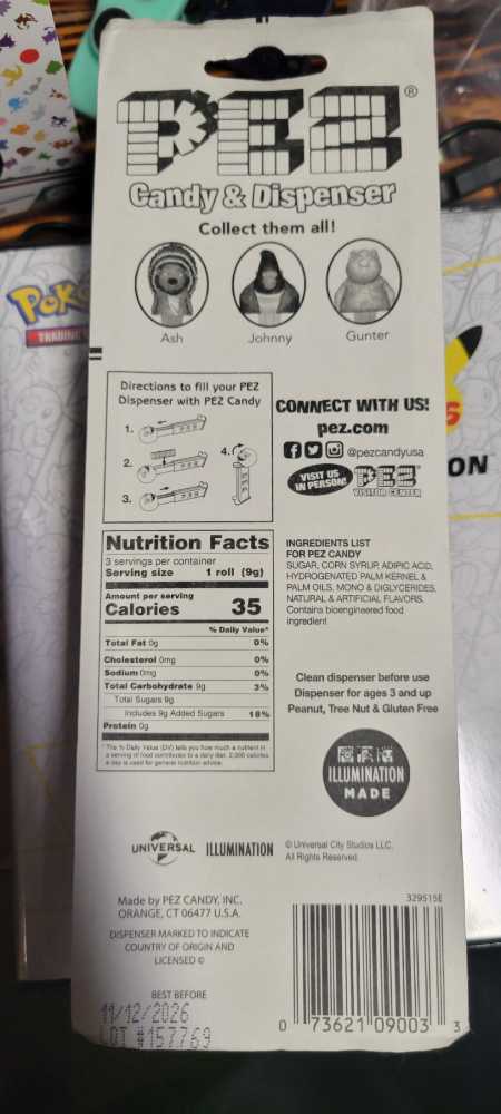 Sing 2 - Gunter - Sing 2 pez collectible [Barcode 073621090033] - Main Image 3