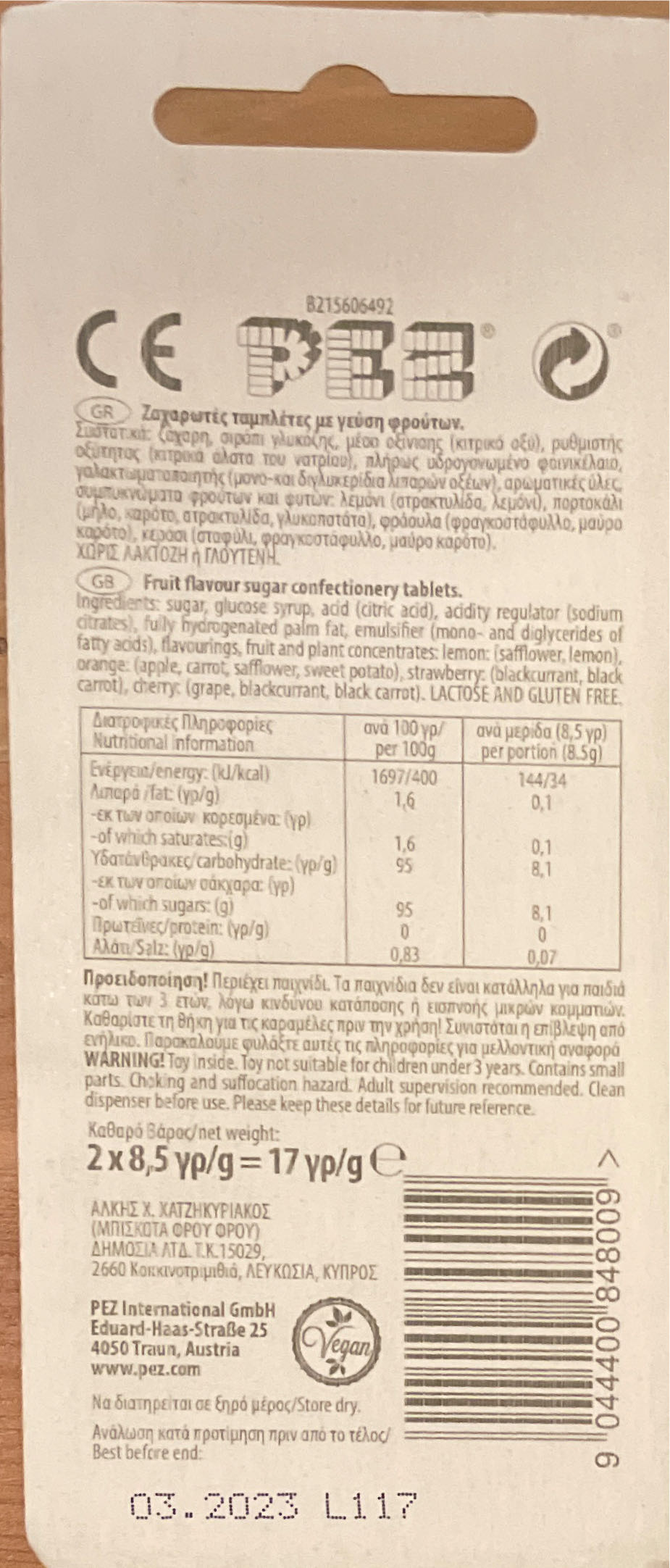 Spider Man - Marvel: Spiderman pez collectible [Barcode 9044400848009] - Main Image 2