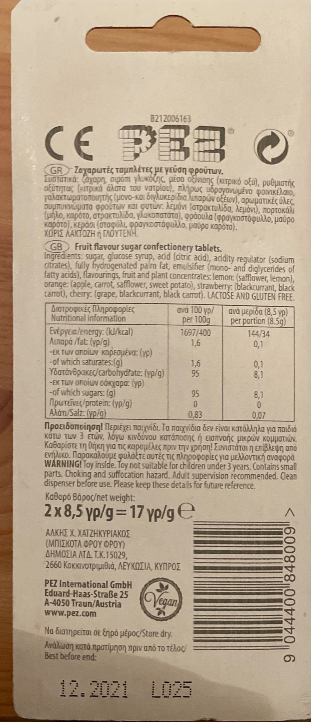 Thumbs Up Emoji - Pez M😀jis pez collectible [Barcode 9044400848009] - Main Image 2