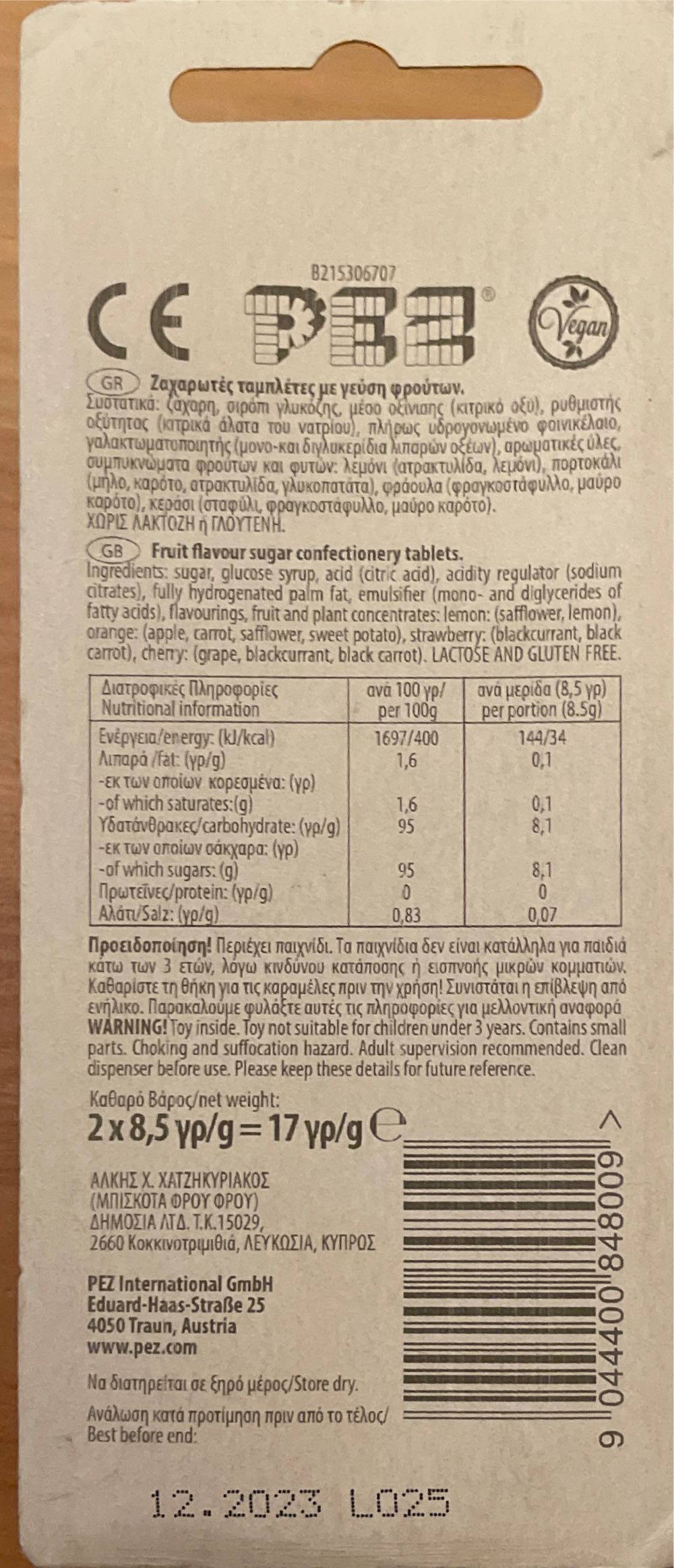 Dumbo - Disney: Animals pez collectible [Barcode 9044400848009] - Main Image 2