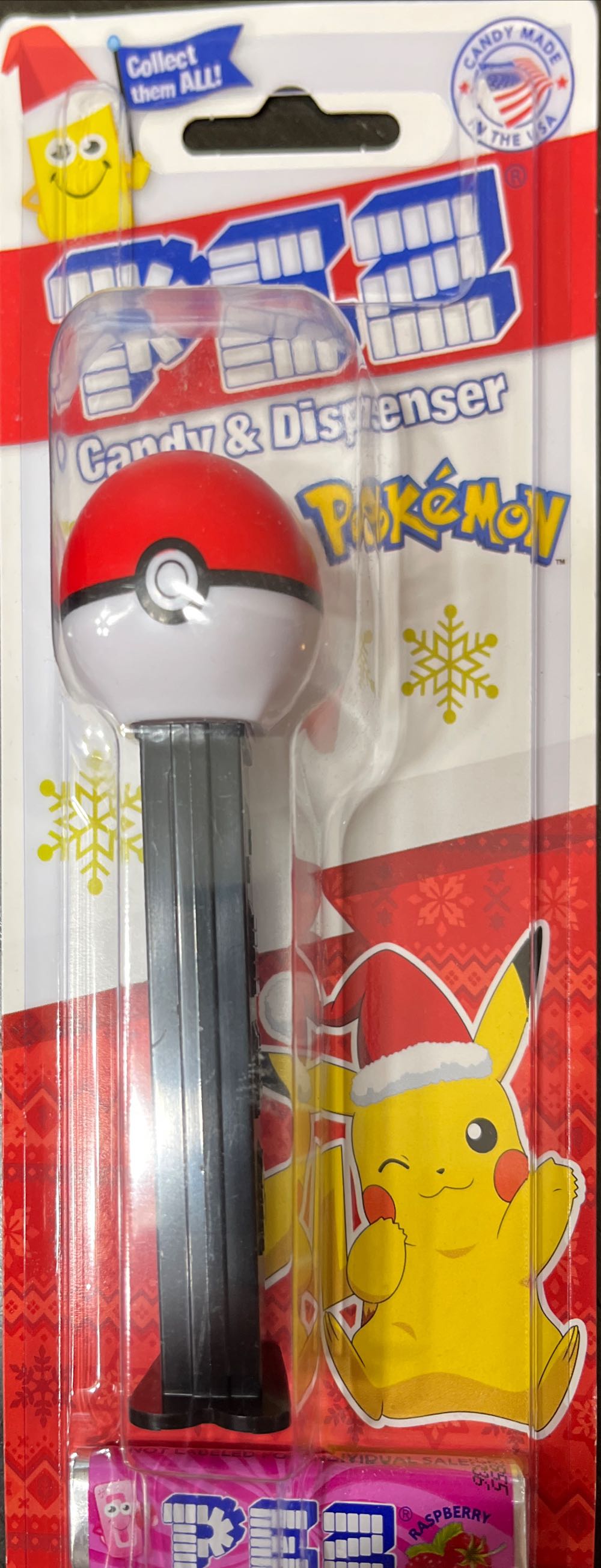 Pokémon - Christmas- Poke Ball 🎄 - Pokemon pez collectible [Barcode 073621092181] - Main Image 3