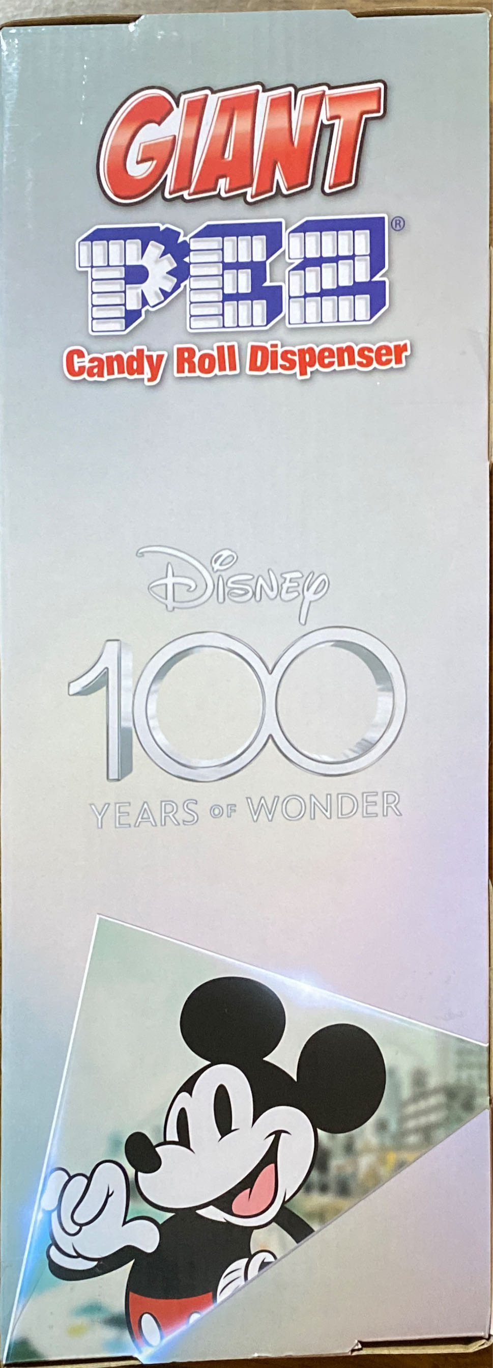 Giant Pez - Disney 100 Years - Chrome Mickey - Limited Edition pez collectible [Barcode 073621018112] - Main Image 2