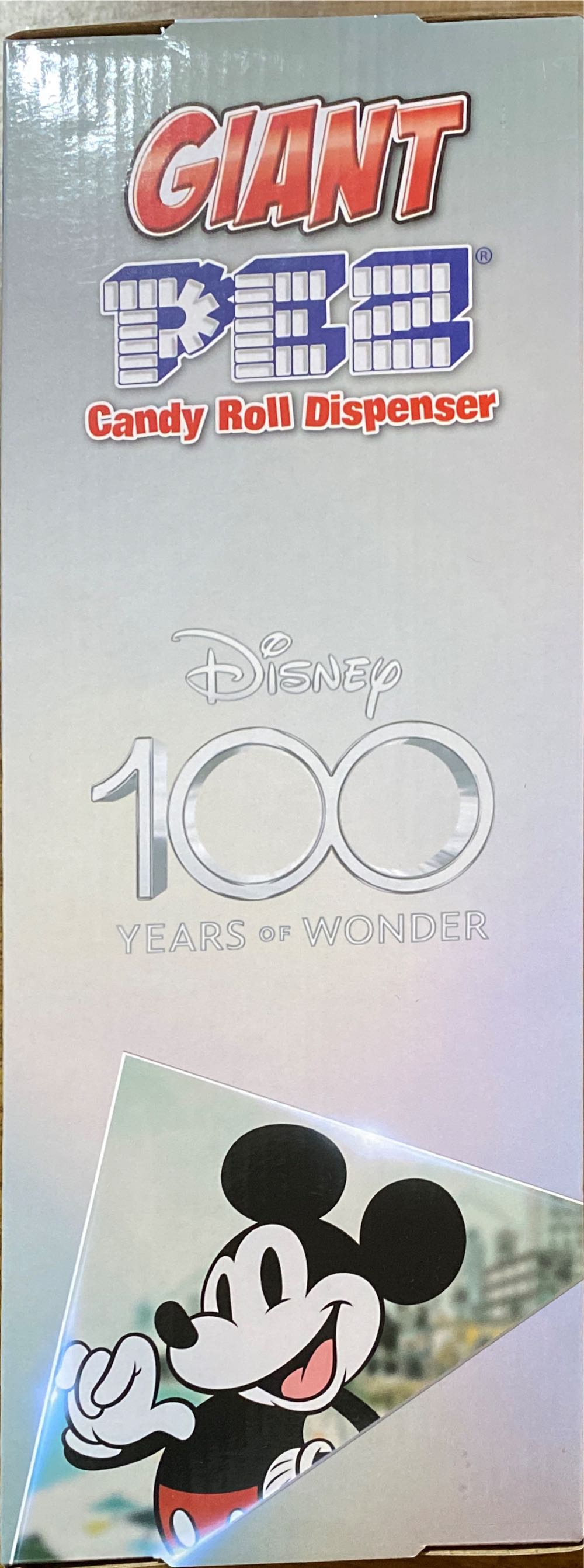 Giant Pez - Disney 100 Years - Chrome Mickey - Limited Edition pez collectible [Barcode 073621018112] - Main Image 4