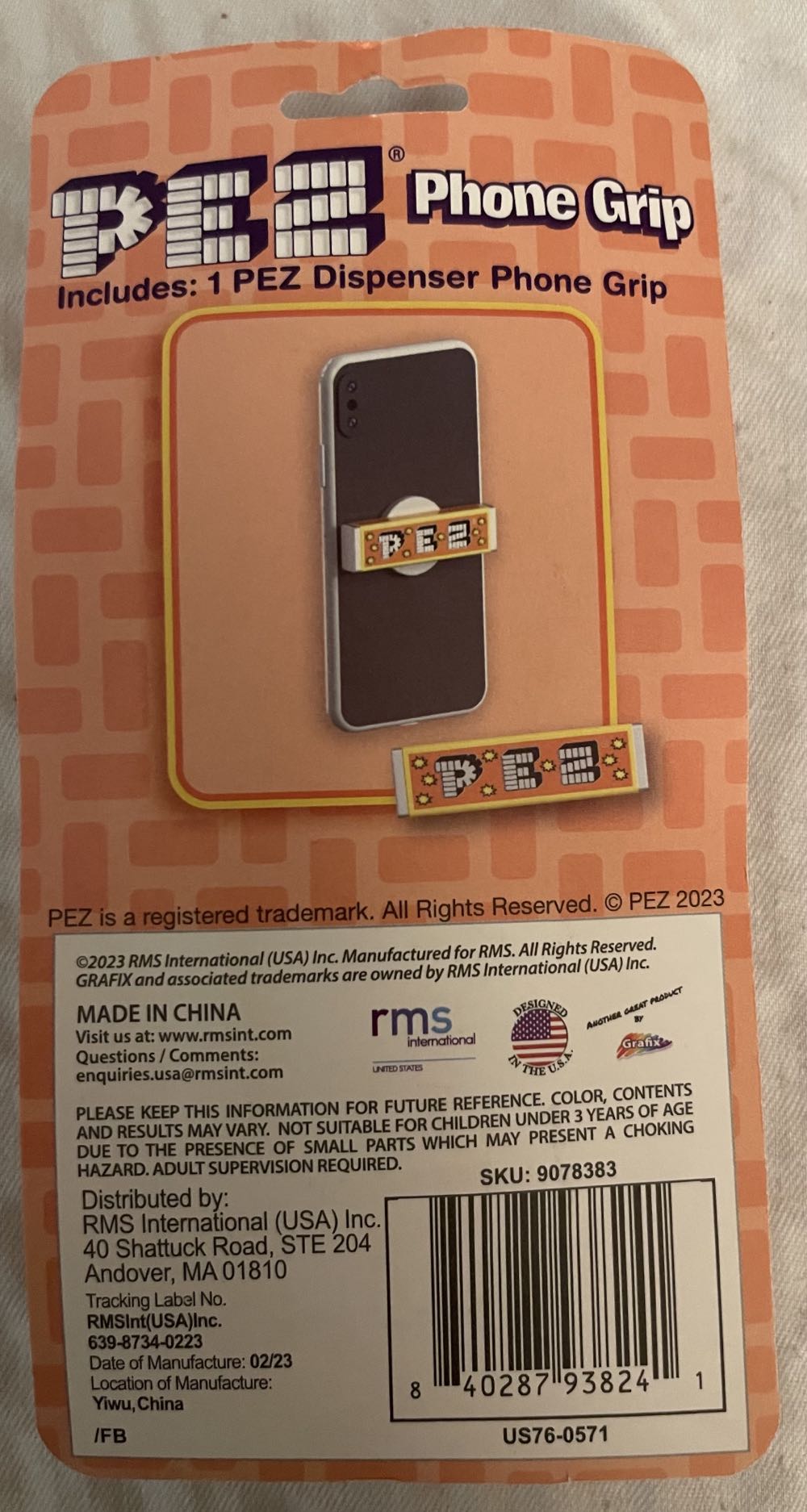Pez Dispenser Phone Grip - Merchandise pez collectible [Barcode 840287938241] - Main Image 2