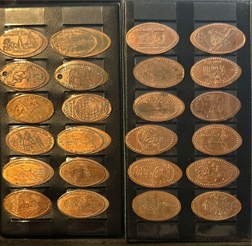 Pressed Coins: American Eagle Album  pez collectible - Main Image 2