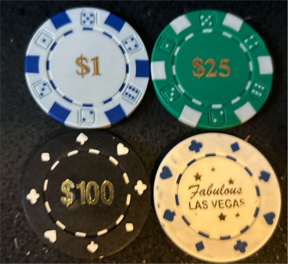 Las Vegas: Novelty Poker Chips  pez collectible - Main Image 4