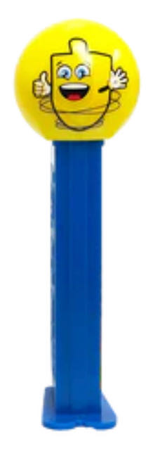 Christmas - Reindeer, dot eyes, brown. stem