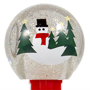 Snow Globe (Red Stem) - Christmas pez collectible - Main Image 2