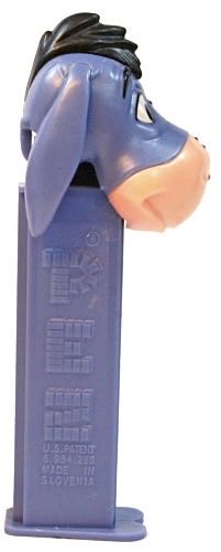 Eeyore (No Seam/Unpainted Neck) - Winnie The Pooh pez collectible - Main Image 2