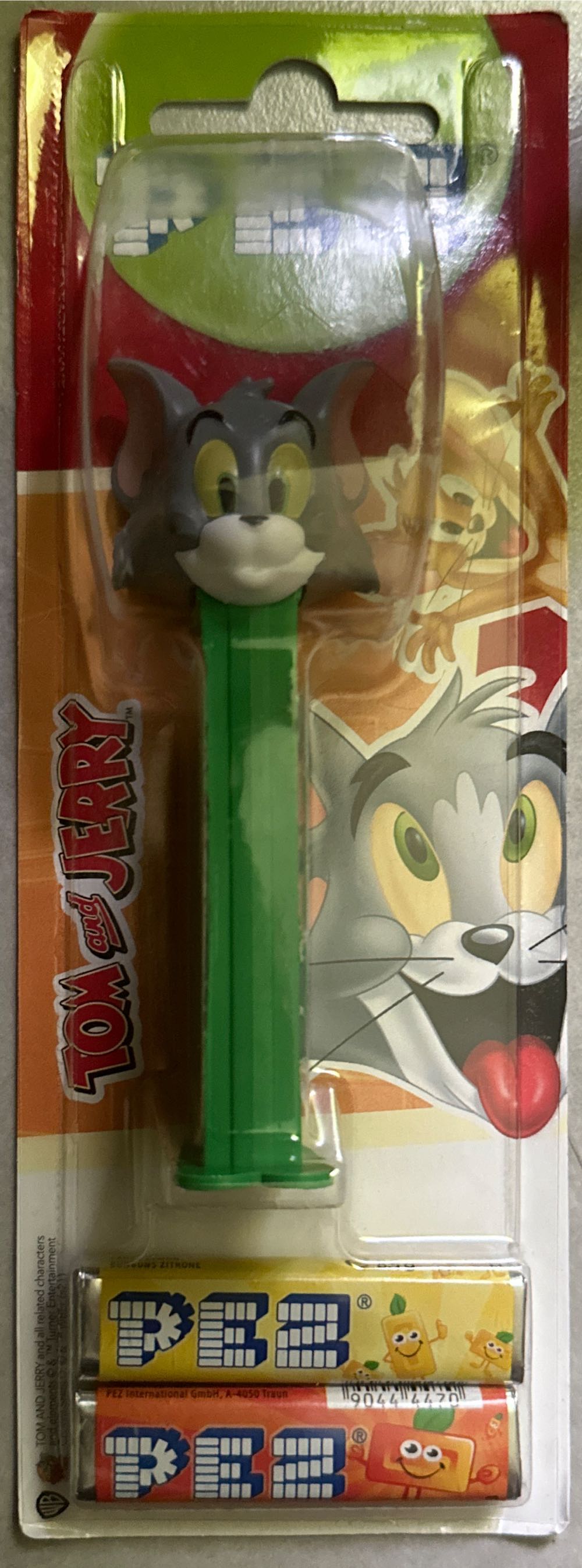 Mickey Mouse C Red Stem - Pink Face