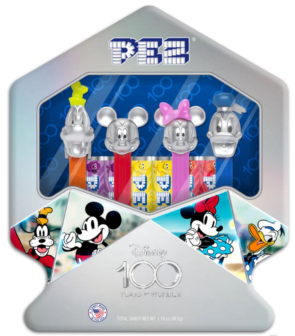 Minnie Mouse (Platinum) - Disney Mickey Mouse 100 Years Of Wonder pez collectible - Main Image 2