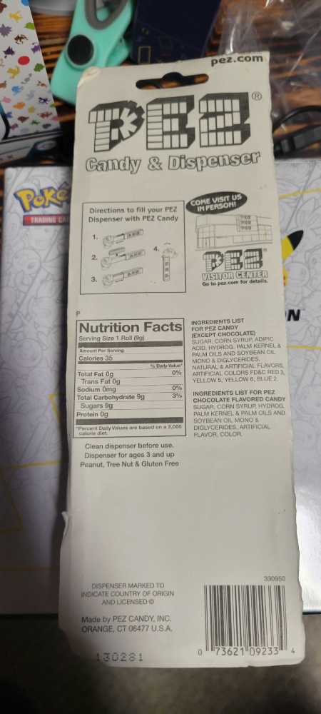 Christmas - Snowman - Christmas pez collectible [Barcode 073621092334] - Main Image 2