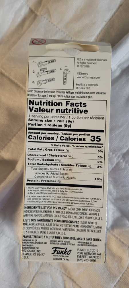 Funko Pop! - Kingdom Hearts - Donald Duck (E3 Exclusive) - Kingdom Hearts pez collectible [Barcode 889698399371] - Main Image 2