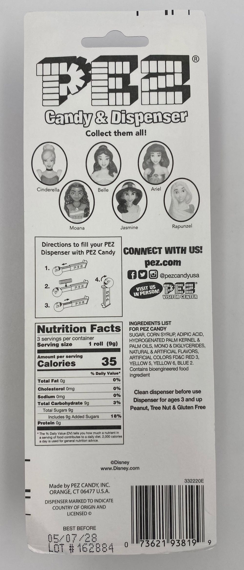 Disney Princess Arial Human Form - Disney Princess pez collectible - Main Image 4