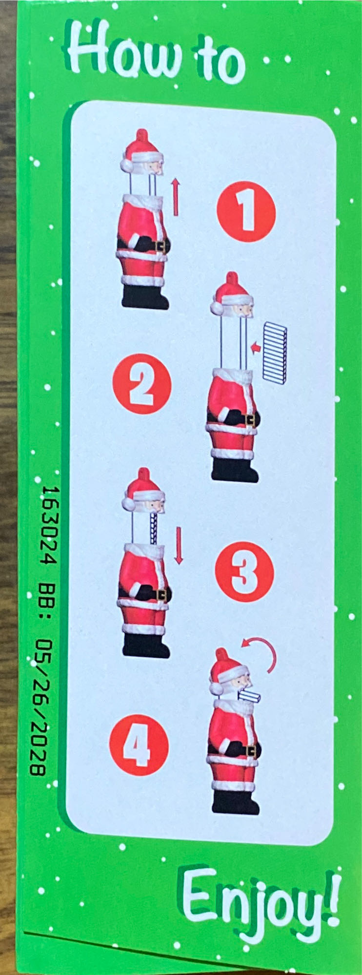 Christmas - Snowman Full Body -  Christmas pez collectible [Barcode 073621021259] - Main Image 2