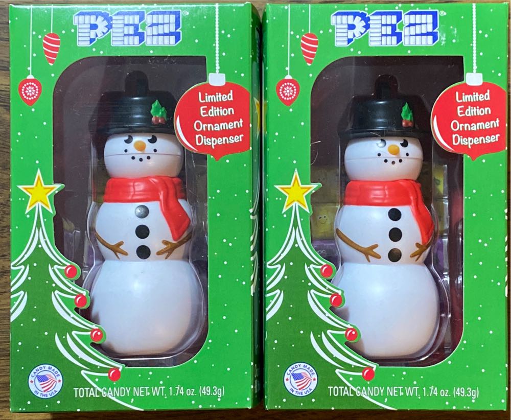 Christmas - Snowman Full Body -  Christmas pez collectible [Barcode 073621021259] - Main Image 4