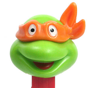 Michelangelo (Happy/Red) - Ninja Turtles pez collectible - Main Image 1