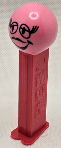 Funky Faces - Batting Lashes - Red - funky faces pez collectible - Main Image 2