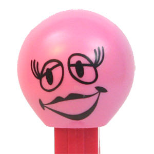 Funky Faces - Batting Lashes - Red - funky faces pez collectible - Main Image 4