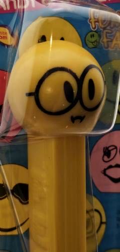 Funky Faces - Nerd - Yellow - funky faces pez collectible - Main Image 3