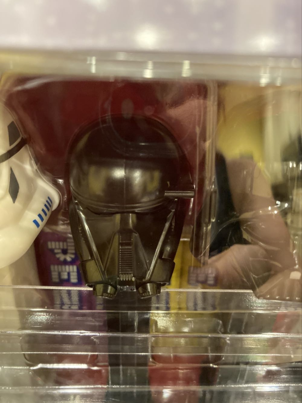 Hello Kitty Plush Dark Pink Keychain