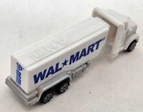 Truck - Walmart Truck White Cab White Trailer - Trucks pez collectible - Main Image 3