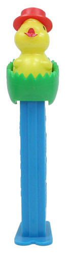 Easter - Chick With Hat D - Easter pez collectible - Main Image 3