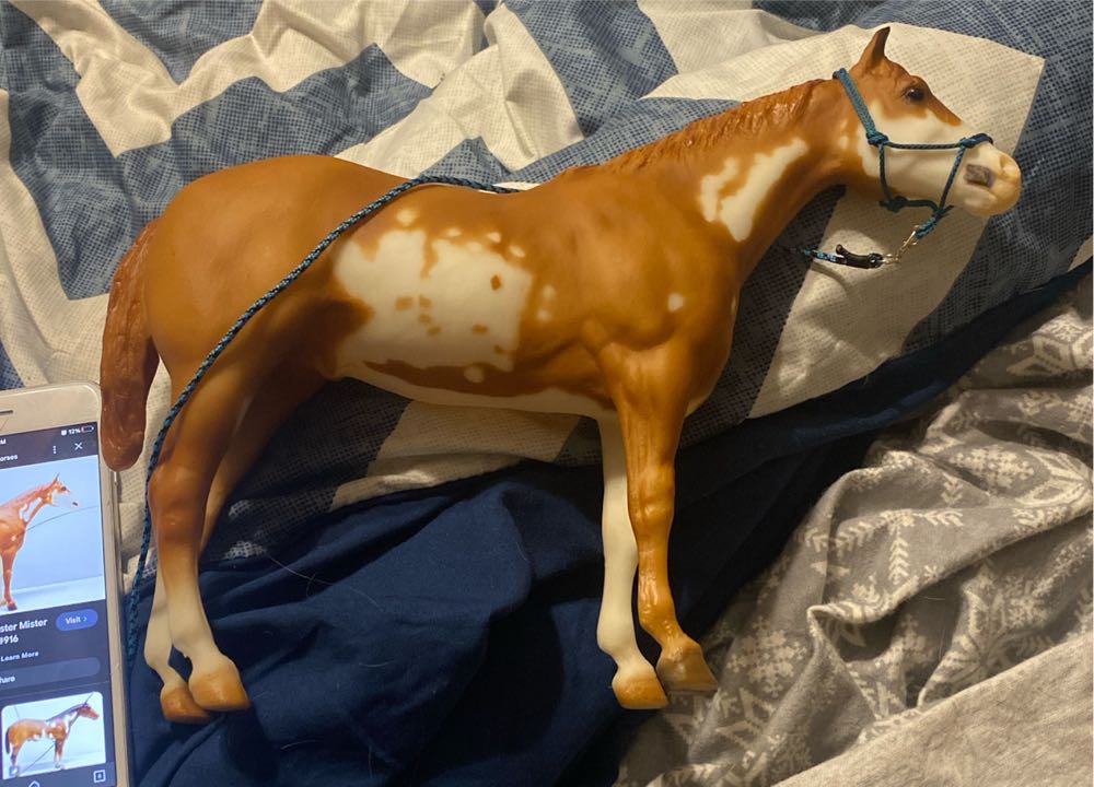 Mister Mister Champion Paint Horse #916  pez collectible - Main Image 2