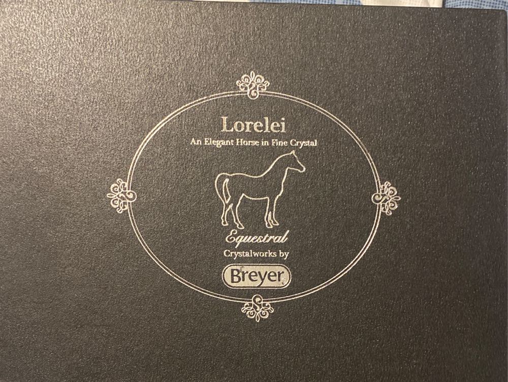 Lorelei Glass Horse  pez collectible [Barcode 019756715236] - Main Image 2