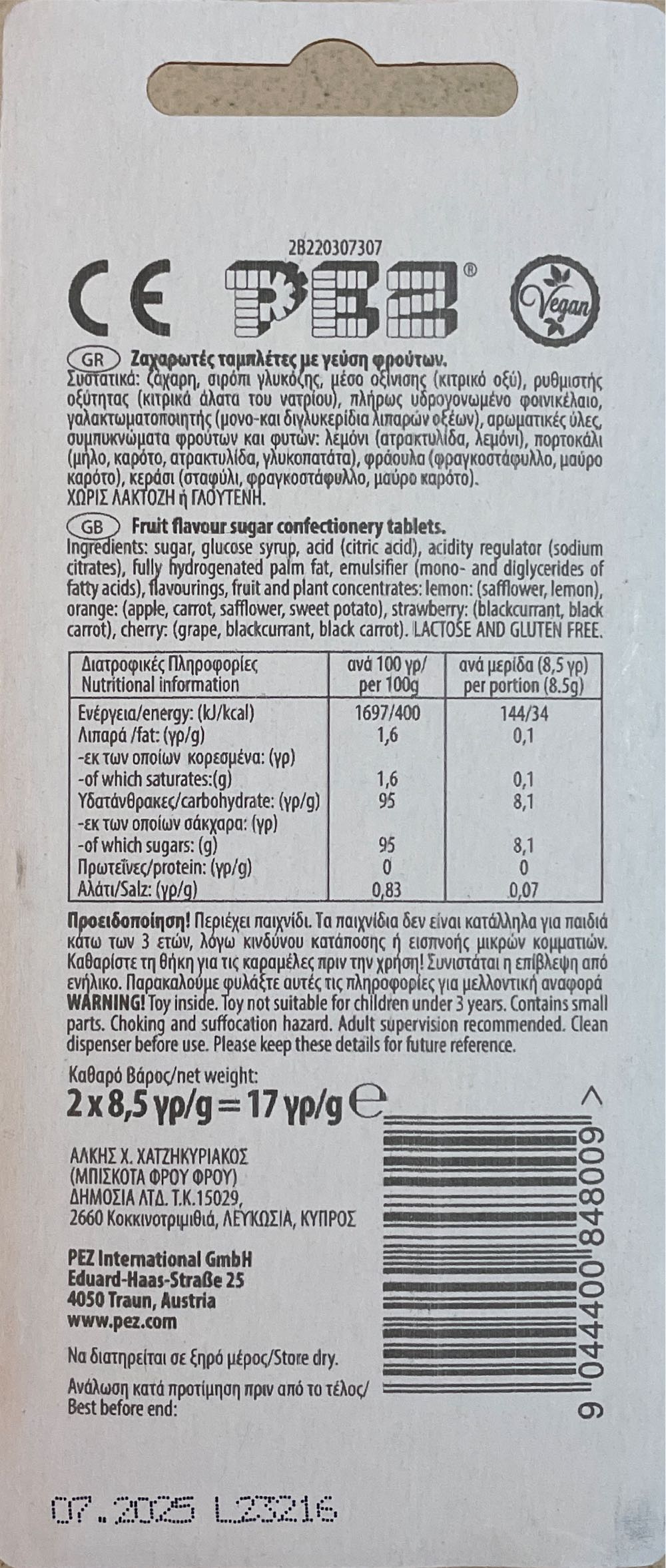 Spider-Gwen - Marvel: Spiderman pez collectible [Barcode 9044400848009] - Main Image 2