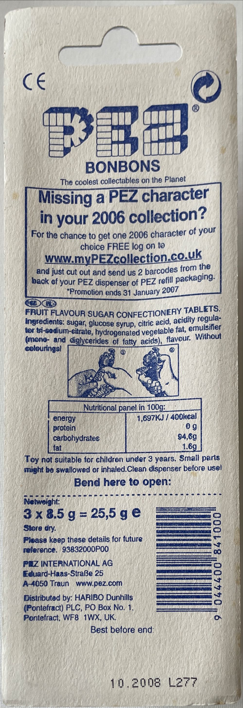 Mater - Cars pez collectible [Barcode 9044400841000] - Main Image 2