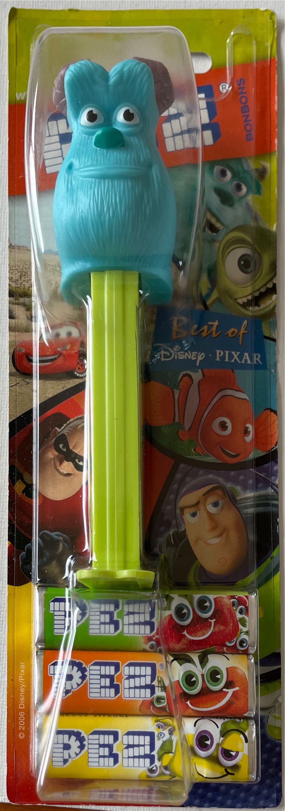 Sully - Best Of Disney / Pixar pez collectible [Barcode 9044400841000] - Main Image 1
