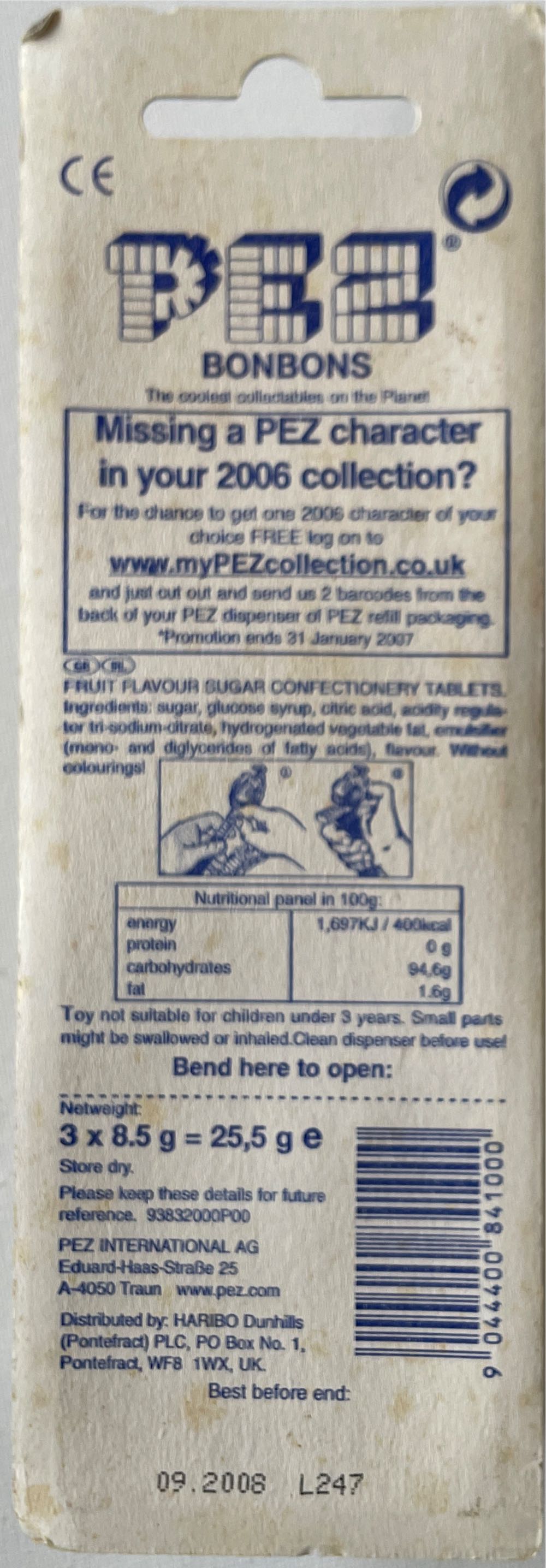 Boog - Open Season pez collectible [Barcode 9044400841000] - Main Image 2