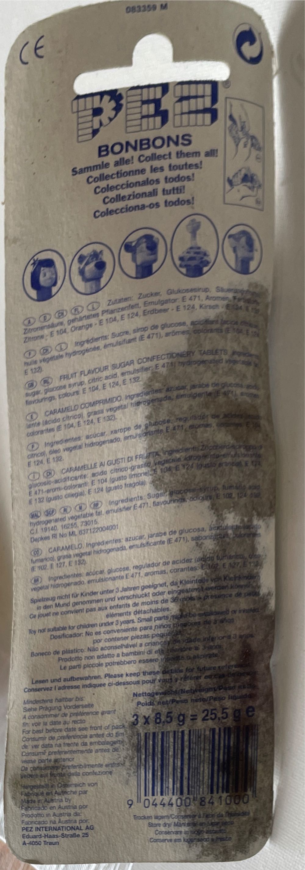 Baloo - The Jungle Book 2 pez collectible [Barcode 9044400841000] - Main Image 2