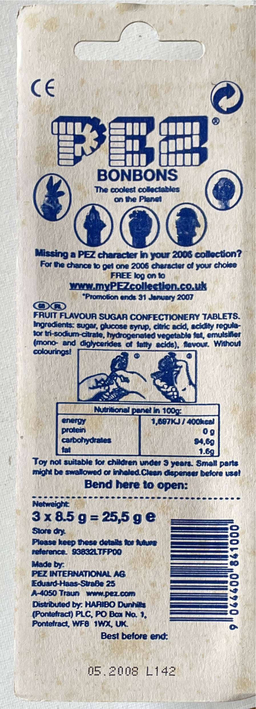 Football - Football Loony Tunes pez collectible [Barcode 9044400841000] - Main Image 2