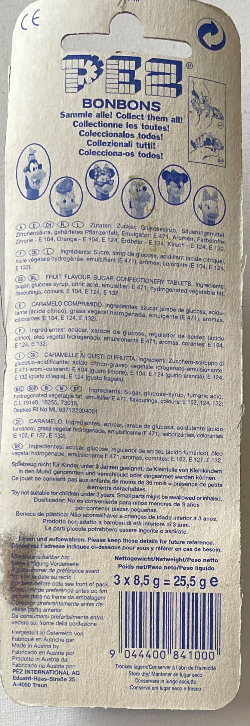 Pluto - Micky Mouse Extreme pez collectible [Barcode 9044400841000] - Main Image 2