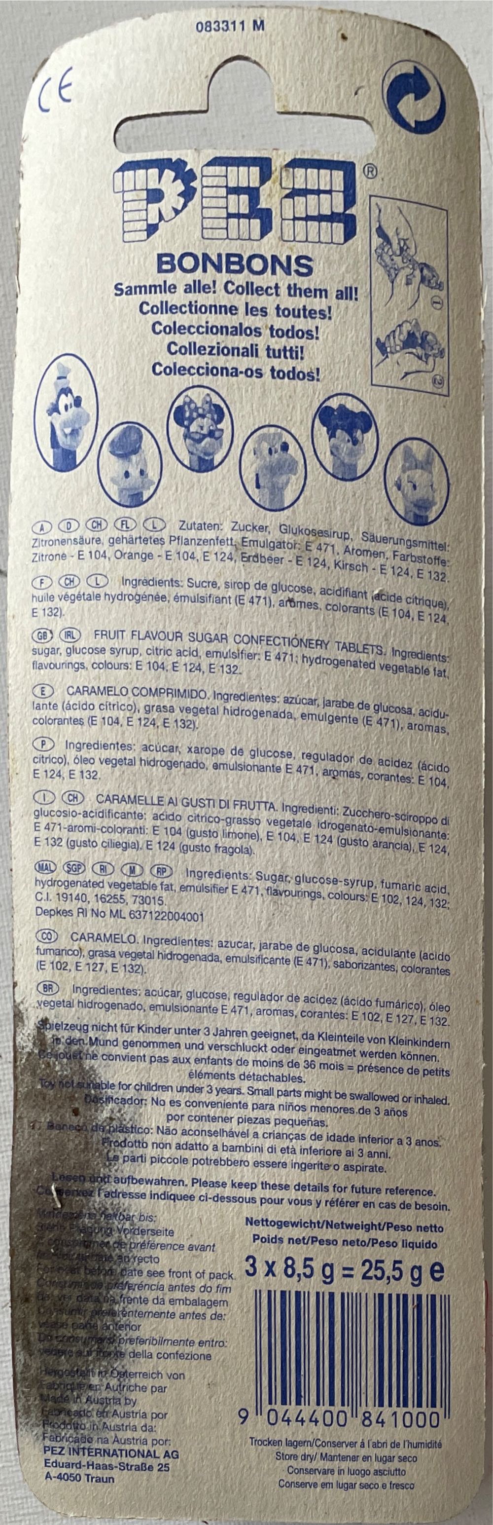 Disney Donald Duck - Mickey & Friends - Micky Mouse Extreme pez collectible [Barcode 9044400841000] - Main Image 2