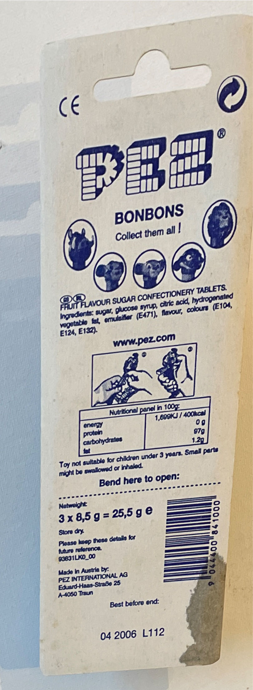 Nala - Disney - The Lion King pez collectible [Barcode 9044400841000] - Main Image 2