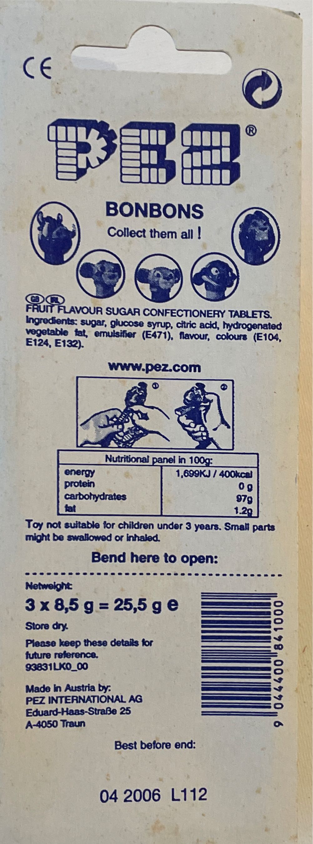 Mufasa - Disney - The Lion King pez collectible [Barcode 9044400841000] - Main Image 2