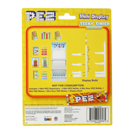 PEZ Teeny Tinies Mini Display Set - Merchandise pez collectible [Barcode 840287958065] - Main Image 4
