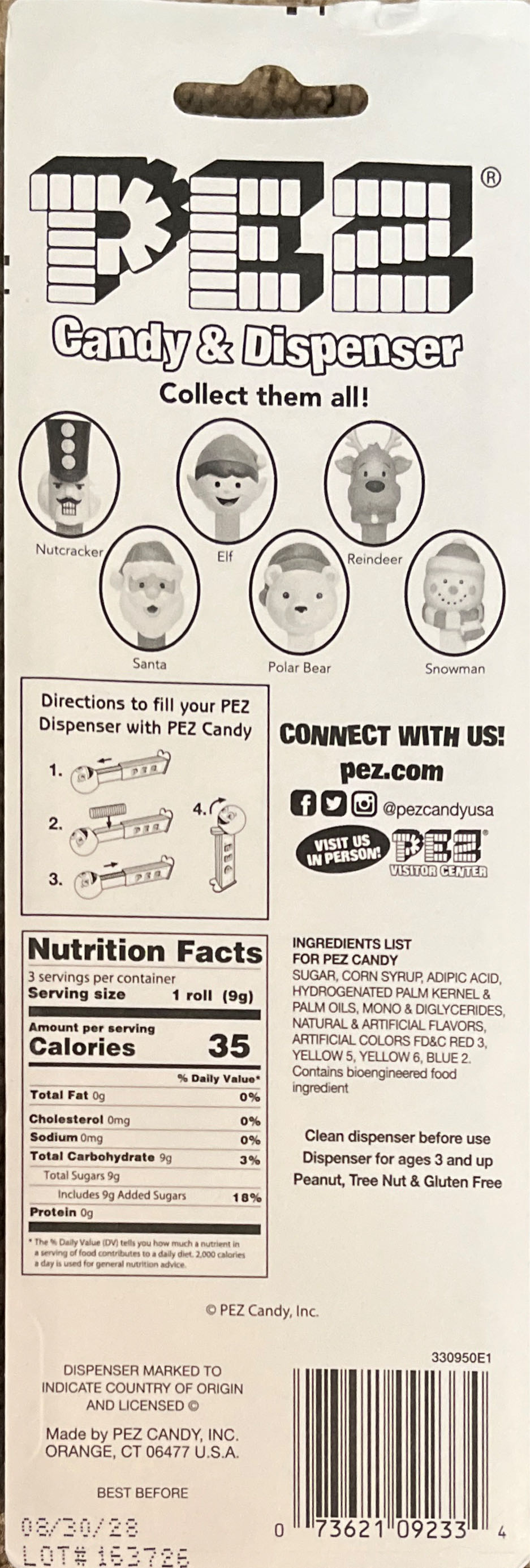 Christmas - Nutcracker 2023 🎄 - Christmas pez collectible [Barcode 073621092334] - Main Image 2