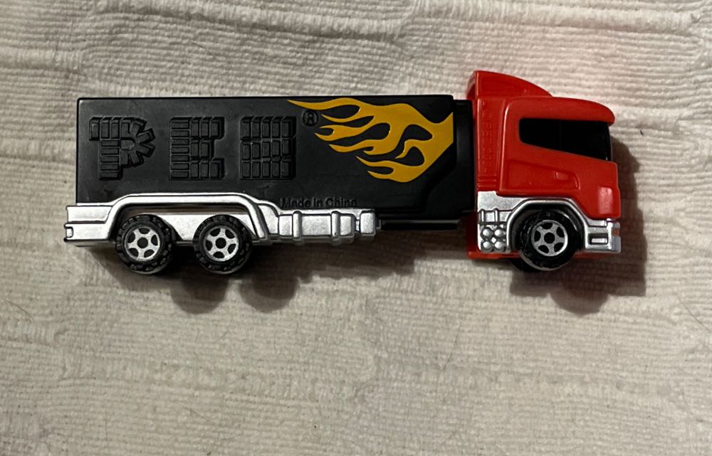Truck Black With Flame - PEZ Trucks pez collectible - Main Image 3