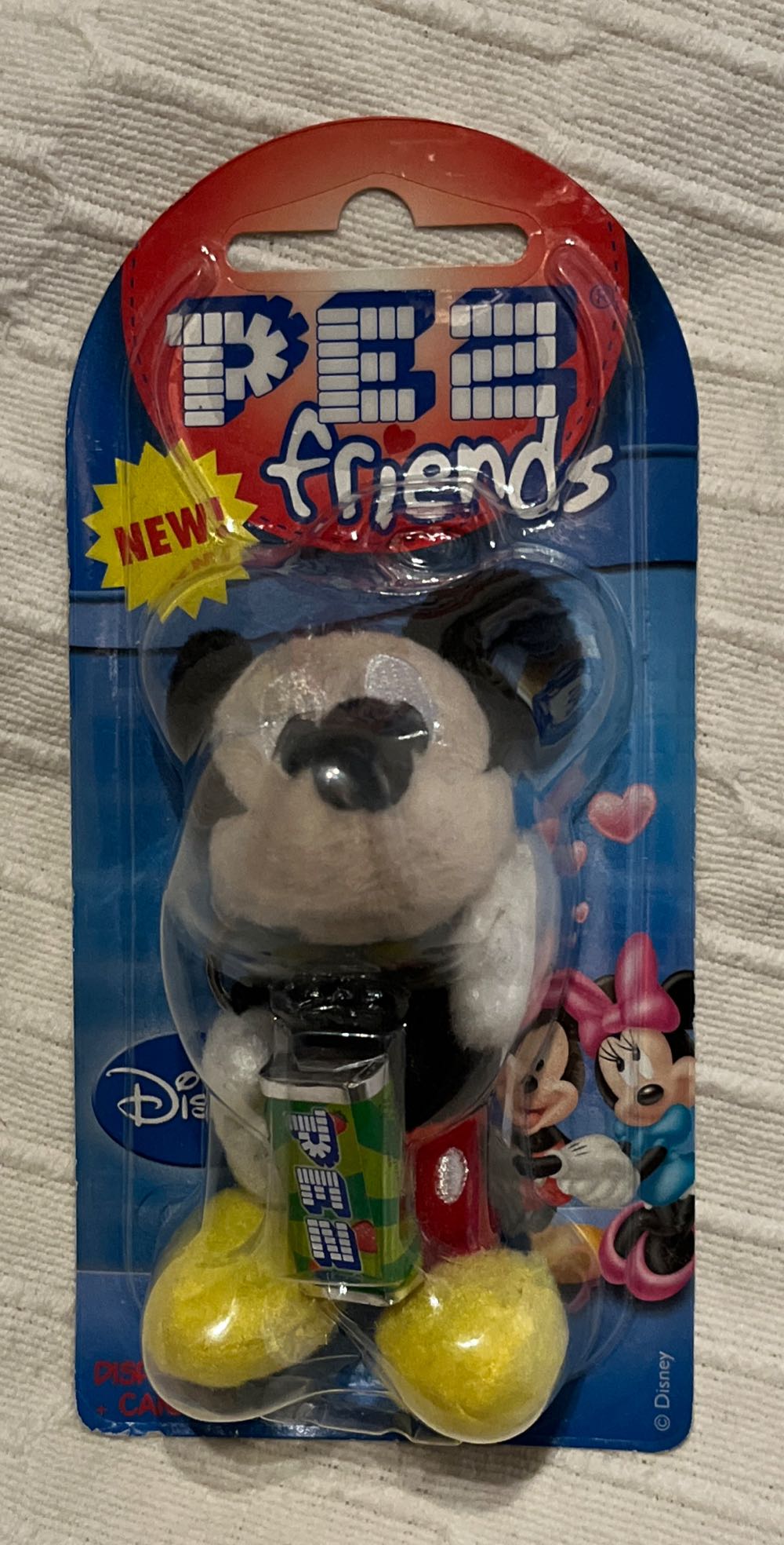 Mini Pez - Whistle  Mini Yellow Stem